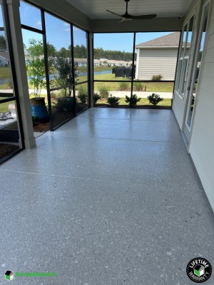 Residential Del Webb Nexton Epoxy Flooring in Summerville, Sc