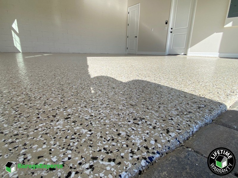 Residential Garage Epoxy Flooring in Viera West, Fl