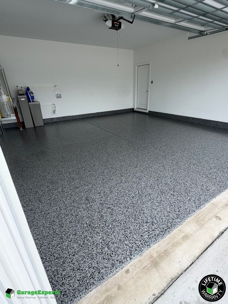 Residential Garage Epoxy Flooring in Chesapeake, Va