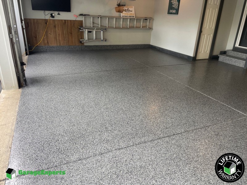 Residential Garage Epoxy Flooring in Glen Ellyn, Il Image