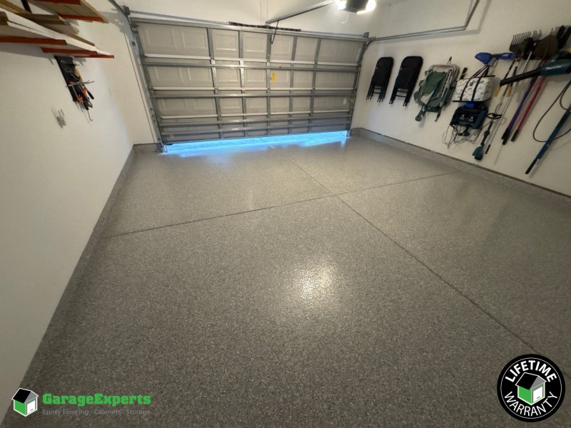 Residential Garage Epoxy Flooring in North Charleston, Sc Image