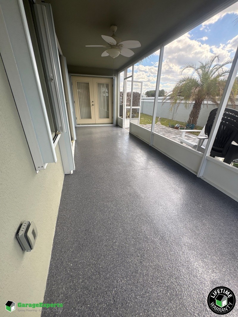 Residential Garage Epoxy Flooring in Melbourne, Fl