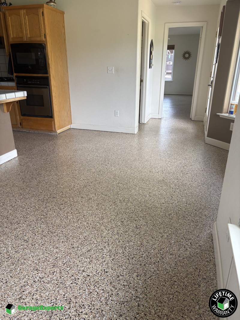 Residential Garage Epoxy Flooring in Fresno, Ca