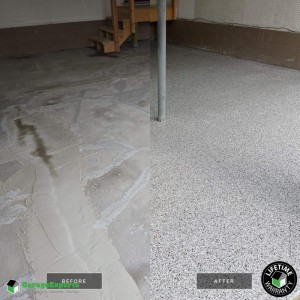 Residential Garage Epoxy Flooring in Pittsburgh, Pa