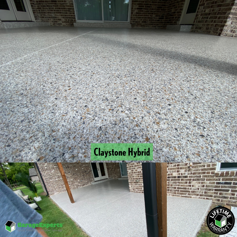 Residential Patio Epoxy Flooring in Owasso, Ok