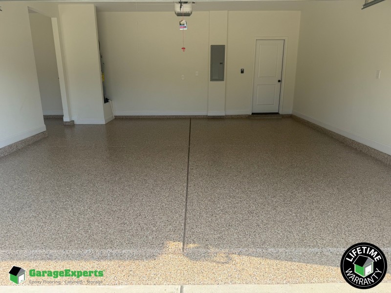 Residential Garage Epoxy Flooring in Athens, Al