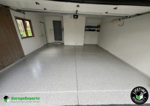 Residential Garage Epoxy Flooring in Joliet, Illinois