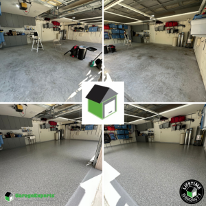 Residential Garage Epoxy Flooring in Odessa, Florida