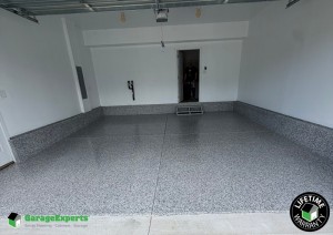 Residential Garage Epoxy Flooring in Carrollton, Virginia