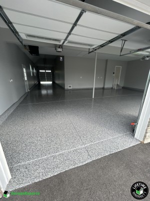 Residential Garage Epoxy Flooring in Yorkville, Il