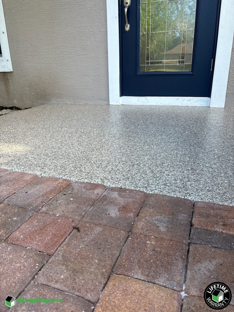 Residential Garage Epoxy Flooring in Palm Bay, Fl Image