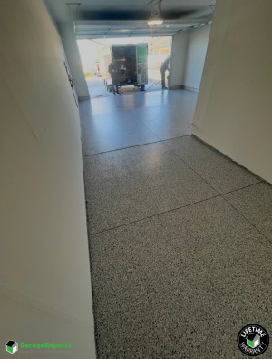 Residential Garage Epoxy Flooring in Sandy, Utah