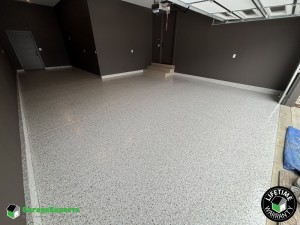 Residential Garage Epoxy Flooring in Valparaiso, In