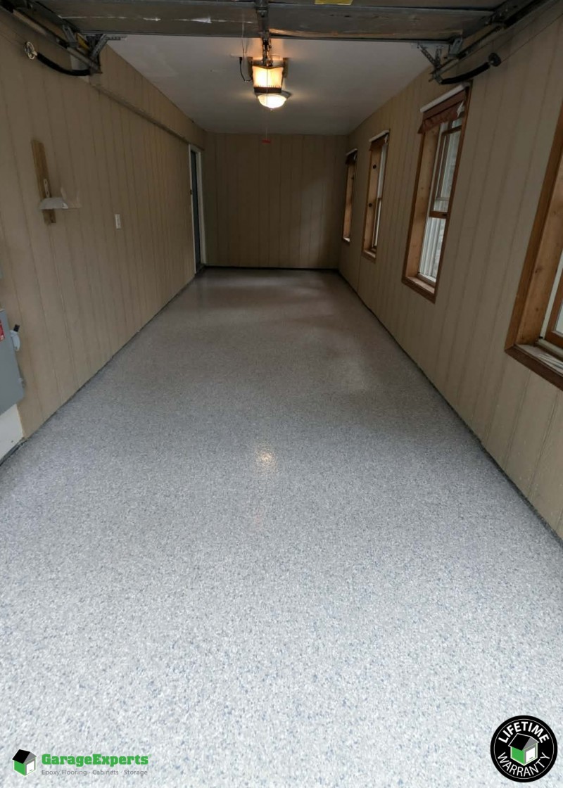 Residential Garage Epoxy Flooring in Harwood, Md