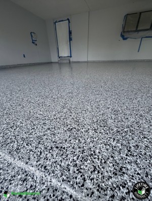 Residential Garage Epoxy Flooring in Campton Hills, Il