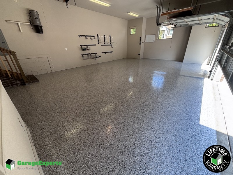 Residential Garage Epoxy Flooring in Bentonville, Ar