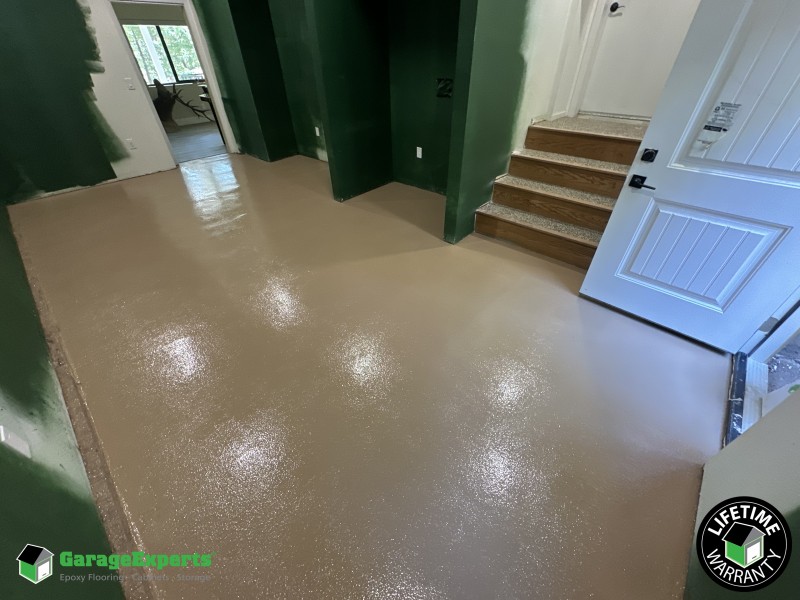 Residential Garage Epoxy Flooring in Fresno, Ca