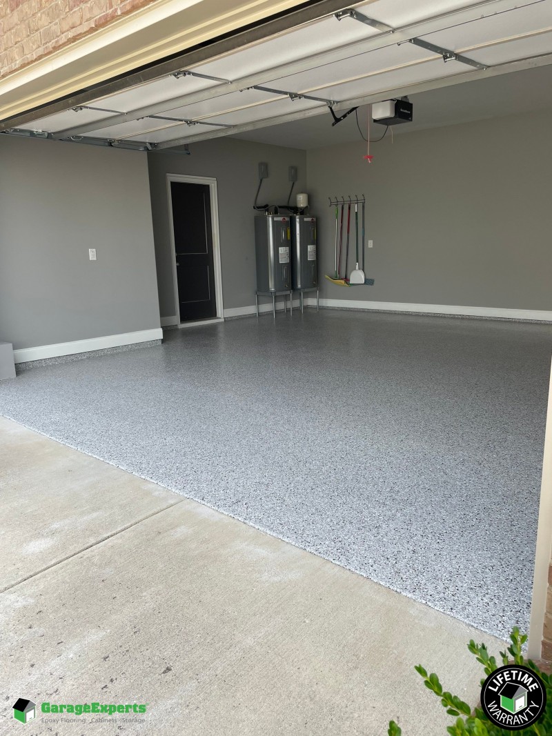 Residential Garage Epoxy Flooring in Meridanville, Al
