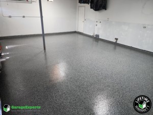 Residential Garage Epoxy Flooring in Genoa, Il
