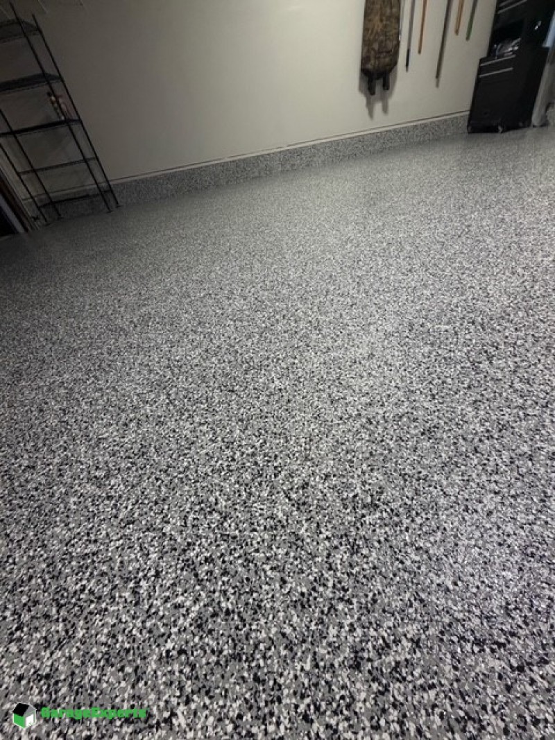Residential 2 Car Garage Epoxy Flooring in Owensboro, Ky