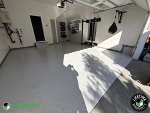 Residential Garage Epoxy Flooring in Burlington, Wa