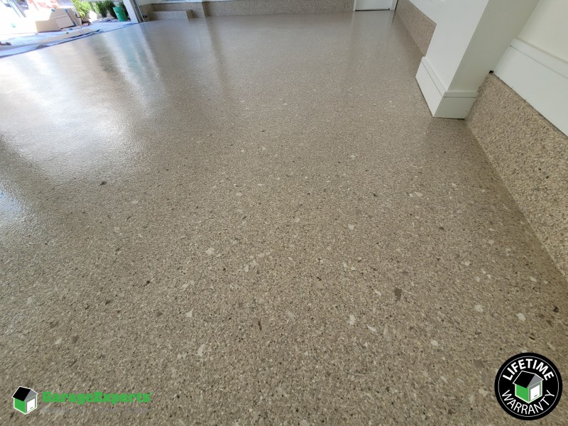 Residential Garage Epoxy Flooring in Sandestin Miramar Beach, Florida Image