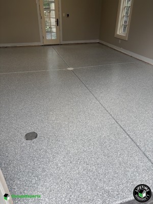 Residential Garage Epoxy Flooring in Peoria, Il