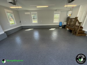 Residential Garage Epoxy Flooring in Ware, Virginia