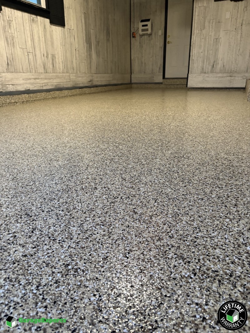 Residential Garage Epoxy Flooring in Peoria, Il