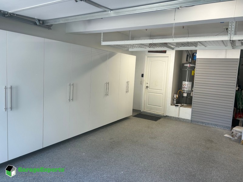 Residential Garage Cabinet Storage Solution in San Clemente, California