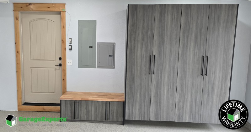 Residential Garage Cabinet Storage Solution in Sandy, Oregon