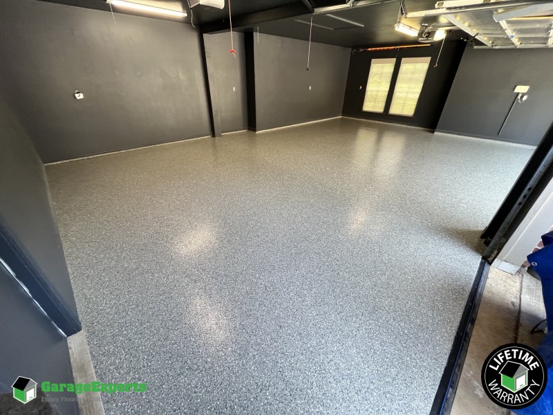 Residential Garage Epoxy Flooring in Highland Village, Tx