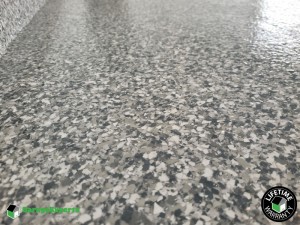 Residential Garage Epoxy Flooring in Cantonment, Florida
