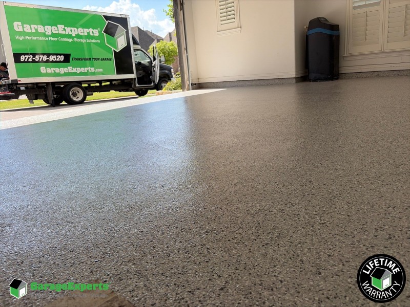 Residential Garage Epoxy Flooring in Prosper, Tx