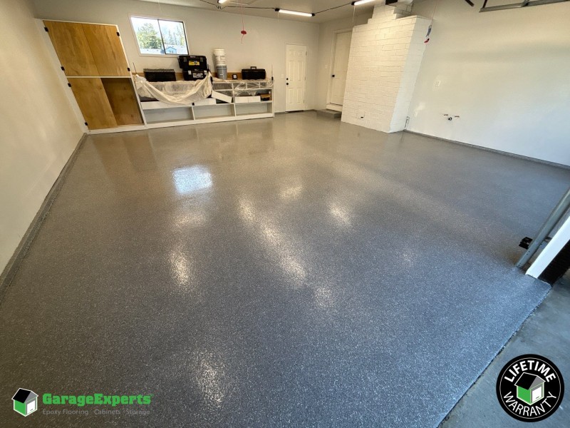 Residential Garage Epoxy Flooring in Mount Vernon, Washington