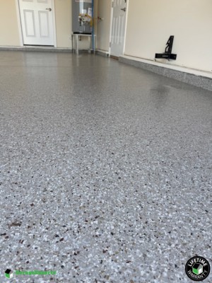 Residential 1 Car Garage Epoxy Flooring in Owensboro, Ky