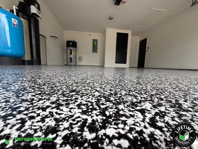 Residential Garage Epoxy Flooring in Palm Bay, Fl