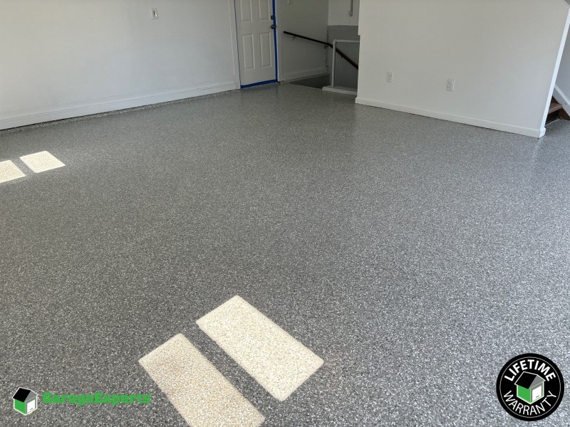 Residential Garage Epoxy Flooring in West Caldwell, New Jersey Image