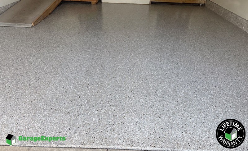 Residential Garage Epoxy Flooring in Springfield, Mo Image