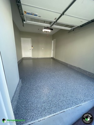 Residential Garage Epoxy Flooring in Woodland Park, New Jersey