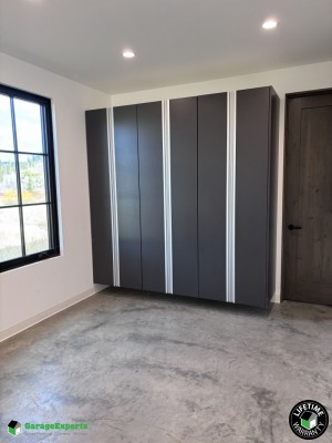 Residential Garage Cabinet Storage Solution in Winterpark, Co
