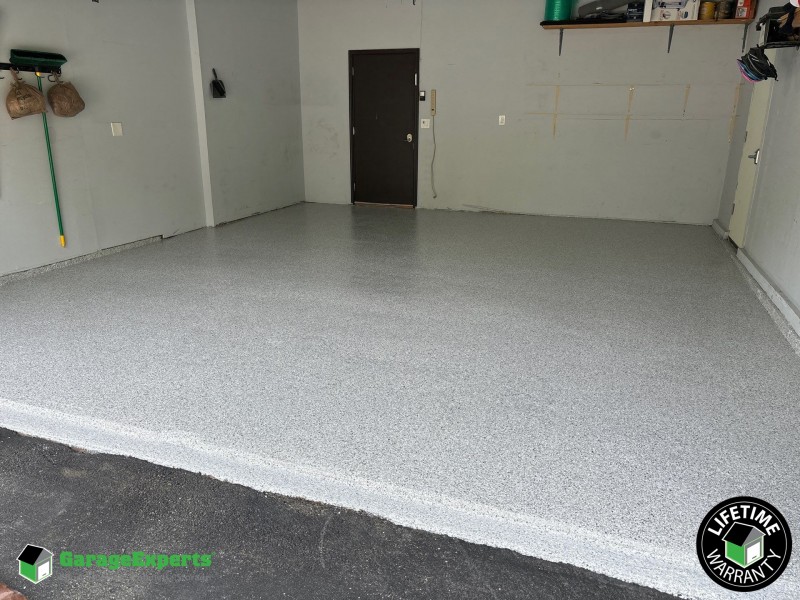 Residential Garage Epoxy Flooring in Livingston, New Jersey Image
