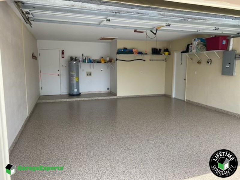 Residential Garage Epoxy Flooring in Lakeland, Fl