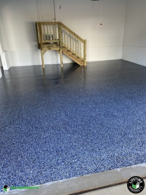 Residential Garage Epoxy Flooring in Apex, Nc