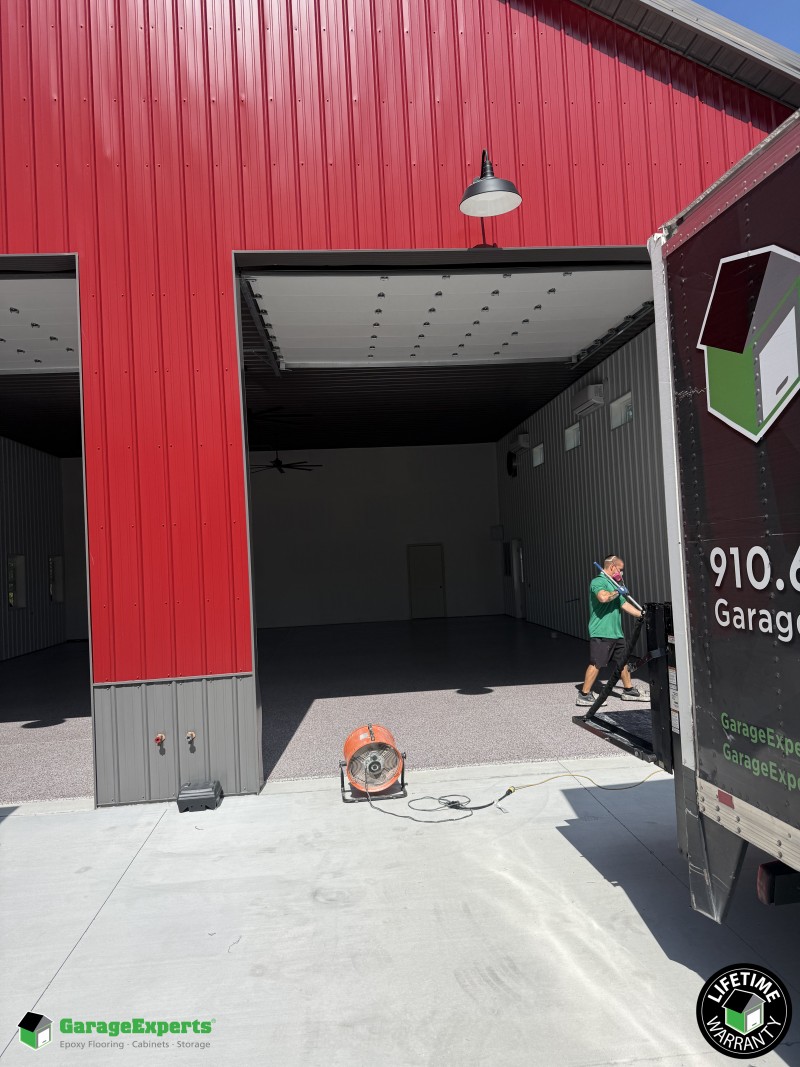 Residential Garage Epoxy Flooring in Elizabethtown, Nc