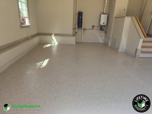 Residential Garage Epoxy Flooring in Ware, Virginia