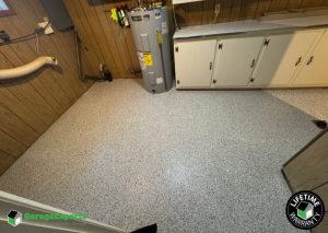Residential Basement Epoxy Flooring in Blacksburg, Virginia