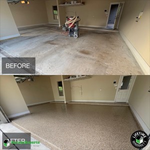 Residential Garage Epoxy Flooring in Spring, Tx