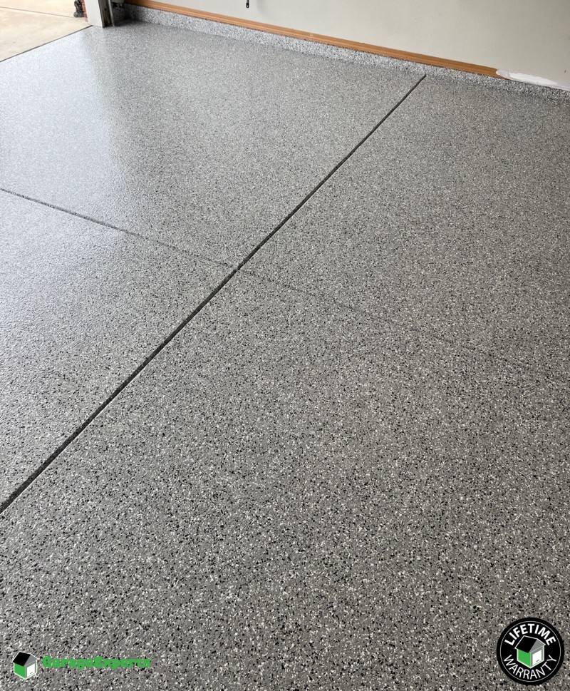 Residential Garage Epoxy Flooring in Clever, Mo