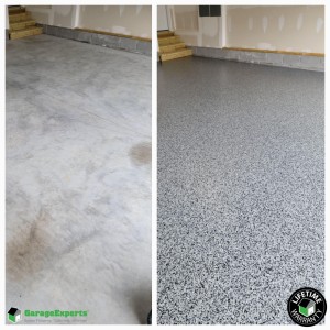 Residential Garage Epoxy Flooring in Glen Allen, Va